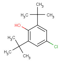 4096-72-4 2,6-ditert-butyl-4-chlorophenol chemical structure