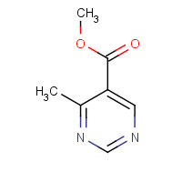 157335-94-9 methyl 4-methylpyrimidine-5-carboxylate chemical structure