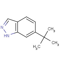 1167056-22-5 6-tert-butyl-1H-indazole chemical structure