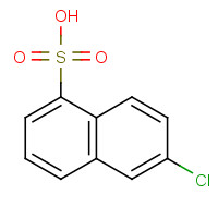 102878-12-6 6-chloronaphthalene-1-sulfonic acid chemical structure