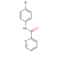 14547-73-0 N-(4-bromophenyl)pyridine-2-carboxamide chemical structure
