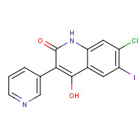 1398340-26-5 7-chloro-4-hydroxy-6-iodo-3-pyridin-3-yl-1H-quinolin-2-one chemical structure