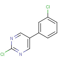 74963-13-6 2-chloro-5-(3-chlorophenyl)pyrimidine chemical structure