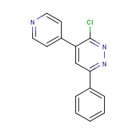 886208-50-0 3-chloro-6-phenyl-4-pyridin-4-ylpyridazine chemical structure