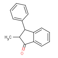 52957-74-1 2-methyl-3-phenyl-2,3-dihydroinden-1-one chemical structure