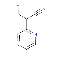 61959-39-5 3-oxo-2-pyrazin-2-ylpropanenitrile chemical structure