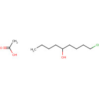 54314-56-6 acetic acid;1-chlorononan-5-ol chemical structure