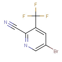1214377-57-7 5-bromo-3-(trifluoromethyl)pyridine-2-carbonitrile chemical structure