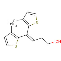 847233-27-6 4,4-bis(3-methylthiophen-2-yl)but-3-en-1-ol chemical structure