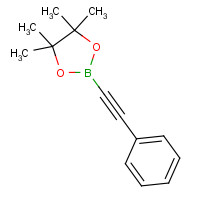 159087-45-3 4,4,5,5-tetramethyl-2-(2-phenylethynyl)-1,3,2-dioxaborolane chemical structure