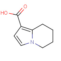 61009-82-3 5,6,7,8-tetrahydroindolizine-1-carboxylic acid chemical structure
