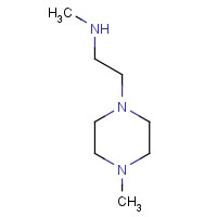 98545-15-4 N-methyl-2-(4-methylpiperazin-1-yl)ethanamine chemical structure