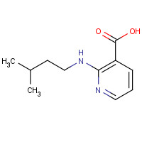 565448-78-4 2-(3-methylbutylamino)pyridine-3-carboxylic acid chemical structure