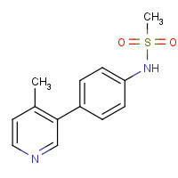 1357093-22-1 N-[4-(4-methylpyridin-3-yl)phenyl]methanesulfonamide chemical structure