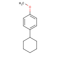 613-36-5 1-cyclohexyl-4-methoxybenzene chemical structure
