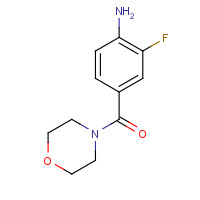 1249867-93-3 (4-amino-3-fluorophenyl)-morpholin-4-ylmethanone chemical structure