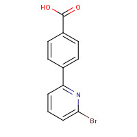 928658-23-5 4-(6-bromopyridin-2-yl)benzoic acid chemical structure