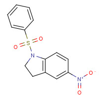 519056-50-9 1-(benzenesulfonyl)-5-nitro-2,3-dihydroindole chemical structure