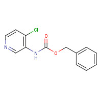 1033418-69-7 benzyl N-(4-chloropyridin-3-yl)carbamate chemical structure