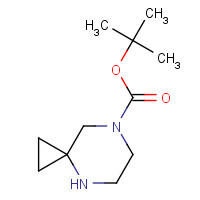 886766-28-5 tert-butyl 4,7-diazaspiro[2.5]octane-7-carboxylate chemical structure