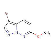 1246552-73-7 3-bromo-6-methoxypyrazolo[1,5-b]pyridazine chemical structure