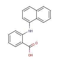 13278-41-6 2-(naphthalen-1-ylamino)benzoic acid chemical structure