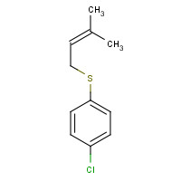 343336-94-7 1-chloro-4-(3-methylbut-2-enylsulfanyl)benzene chemical structure