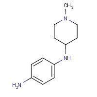 1086392-72-4 4-N-(1-methylpiperidin-4-yl)benzene-1,4-diamine chemical structure