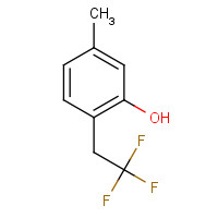 935534-22-8 5-methyl-2-(2,2,2-trifluoroethyl)phenol chemical structure