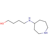 1312464-82-6 4-(azepan-4-ylamino)butan-1-ol chemical structure