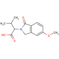 1448189-58-9 2-(6-methoxy-3-oxo-1H-isoindol-2-yl)-3-methylbutanoic acid chemical structure