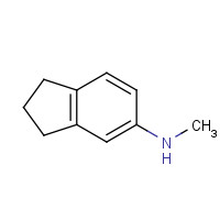 36218-36-7 N-methyl-2,3-dihydro-1H-inden-5-amine chemical structure