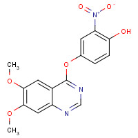 952490-73-2 4-(6,7-dimethoxyquinazolin-4-yl)oxy-2-nitrophenol chemical structure