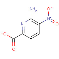84487-06-9 6-amino-5-nitropyridine-2-carboxylic acid chemical structure