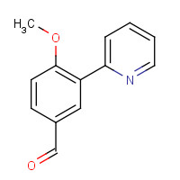 628711-22-8 4-methoxy-3-pyridin-2-ylbenzaldehyde chemical structure