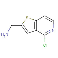 1187884-10-1 (4-chlorothieno[3,2-c]pyridin-2-yl)methanamine chemical structure