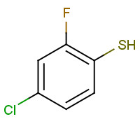 73129-12-1 4-chloro-2-fluorobenzenethiol chemical structure