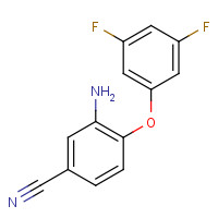 315226-75-6 3-amino-4-(3,5-difluorophenoxy)benzonitrile chemical structure