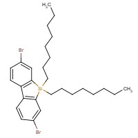 891182-24-4 3,7-dibromo-5,5-dioctylbenzo[b][1]benzosilole chemical structure