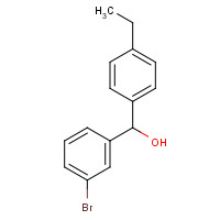 333360-85-3 (3-bromophenyl)-(4-ethylphenyl)methanol chemical structure