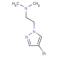 847818-54-6 2-(4-bromopyrazol-1-yl)-N,N-dimethylethanamine chemical structure