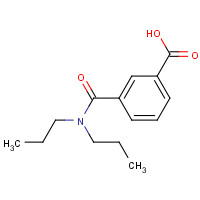 126926-35-0 3-(dipropylcarbamoyl)benzoic acid chemical structure