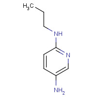 52025-40-8 2-N-propylpyridine-2,5-diamine chemical structure