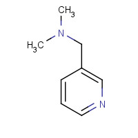 2055-21-2 N,N-dimethyl-1-pyridin-3-ylmethanamine chemical structure