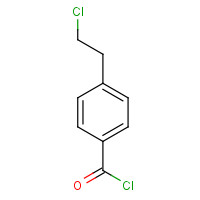 7623-03-2 4-(2-chloroethyl)benzoyl chloride chemical structure