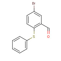 1415042-54-4 5-bromo-2-phenylsulfanylbenzaldehyde chemical structure
