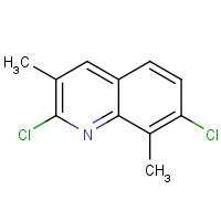 108097-00-3 2,7-dichloro-3,8-dimethylquinoline chemical structure