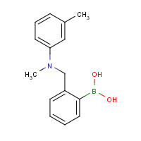 436845-46-4 [2-[(N,3-dimethylanilino)methyl]phenyl]boronic acid chemical structure
