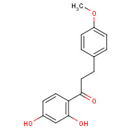 93435-21-3 1-(2,4-dihydroxyphenyl)-3-(4-methoxyphenyl)propan-1-one chemical structure