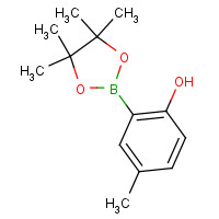 1398414-30-6 4-methyl-2-(4,4,5,5-tetramethyl-1,3,2-dioxaborolan-2-yl)phenol chemical structure